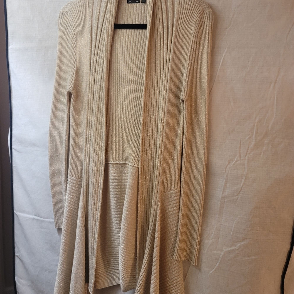 Sweater, gold shimmer